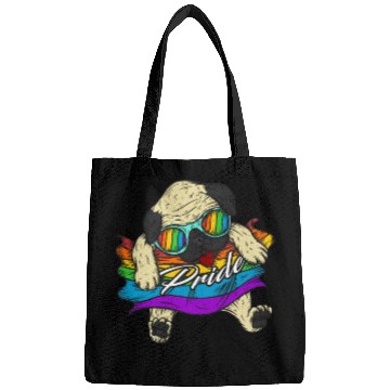 Discover Pug Dog Gay Pride Lgbt Pride Bags
