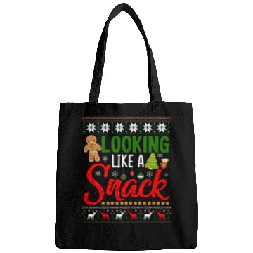 Discover Looking Like A Snack Funny Christmas Cookie Ugly Bags