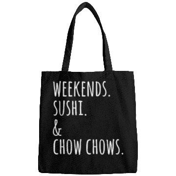 Discover Weekends Sushi And Chow Chows Bags