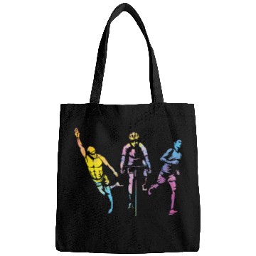 Discover Watercolor Womens Triathlon Bags