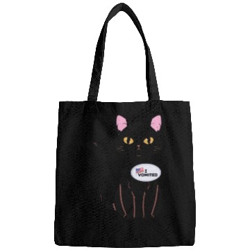Discover I Vomited Funny Cat American Election Voting Bags
