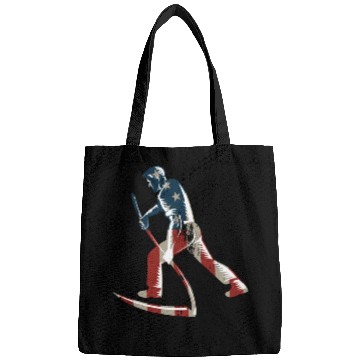 Discover Farming Farmer American Flag Us Bags
