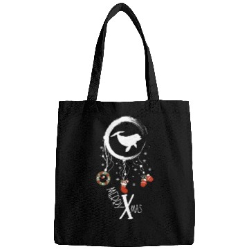 Discover Winter dreamcatcher Christmas Dolphin Bags