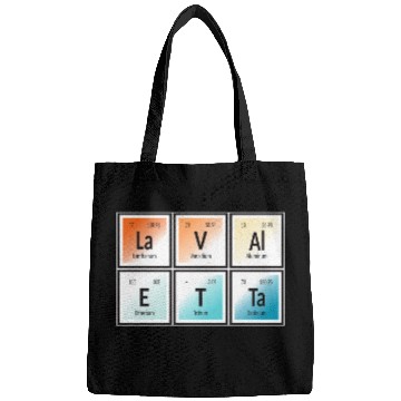 Discover La Valetta | Periodic Table of Elements Bags