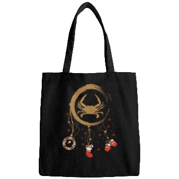 Discover Winter dreamcatcher Christmas Crab Bags