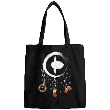 Discover Winter dreamcatcher Christmas Moonfish Bags