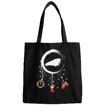 Discover Winter dreamcatcher Christmas Walrus Bags