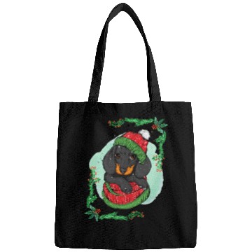 Discover Winter holiday dog Bags