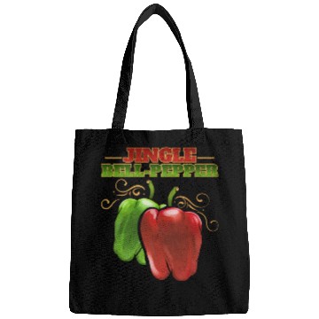 Discover Red And Green Jingle Bell Pepper For Christmas Bags