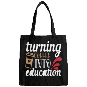 Discover Ed Teacher Coffee Teach Repeat Back to School Bags