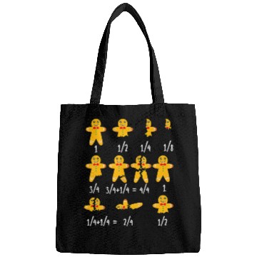 Discover Math Christmas Bags Teachers, Fractions Gingerbre