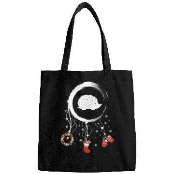 Discover Winter dreamcatcher Christmas Hedgehog Bags