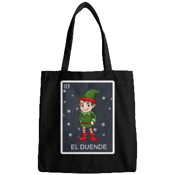 Discover El Duende The Elf Card Mexican Lottery Christmas Bags