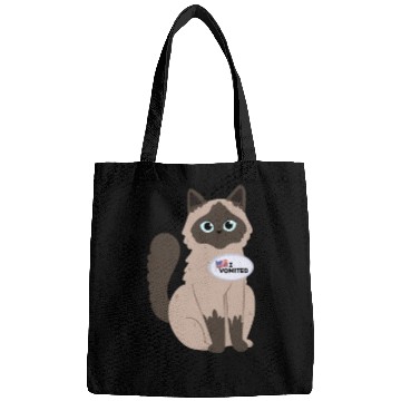 Discover I Vomited Funny Cat American Election Voting Bags