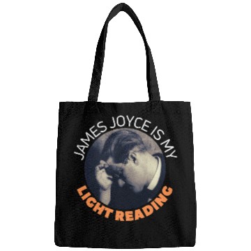 Discover James Joyce Is My Light Reading. Bags