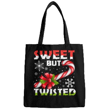 Discover Candy Cane Sweet But Twisted Funny Christmas Bags