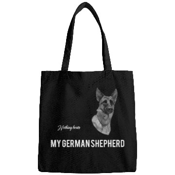 Discover Nothing beats my German Shepherd Bags
