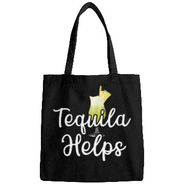 Discover Tequila Helps Funny Womens Drinking Mom Tequila Bags