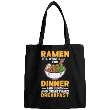 Discover Ramen It's What For Dinner Lunch and Breakfast Bags