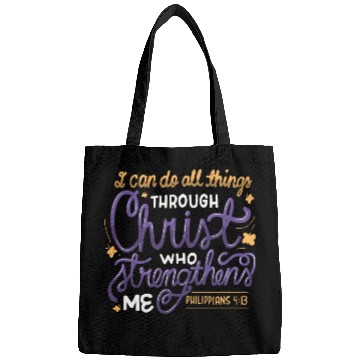 Discover I Can Do All Things Through Christ Bible Vers Bags