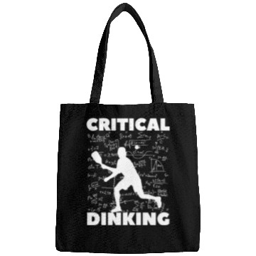 Discover Pickleball Critical Dinking, Funny Pickle Ball. Bags