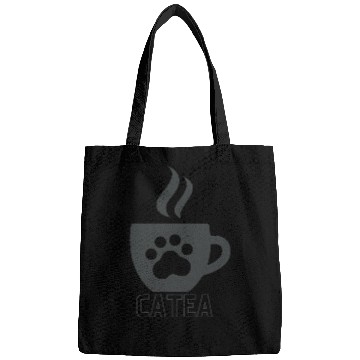 Discover CATEA - perfect for a cat and Tea or coffee lover Bags
