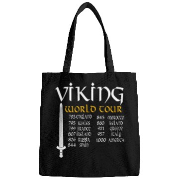 Discover Viking World Tour Bags