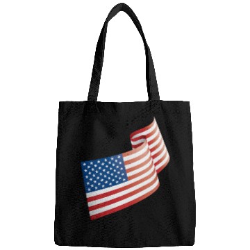 Discover USA Flag In The Wind Bags
