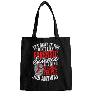 Discover forensic science detective true crime investigator Bags