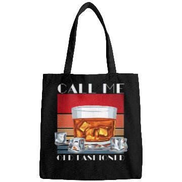 Discover Call Me Old Fashioned, Funny Whiskey Gift. Bags