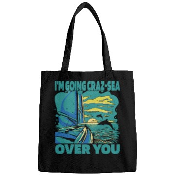 Discover Sailing Sailor Dolphin Sunset Sailors Bags