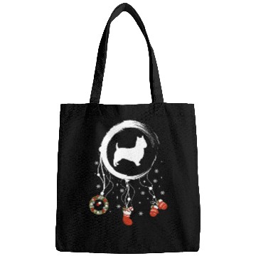 Discover dog dreamcatcher Christmas Australian Terrier Bags