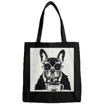 Discover I love dog and coffee Bags