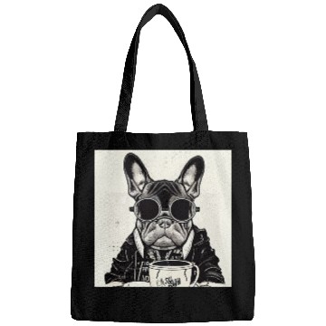 Discover I love dog and coffee Bags