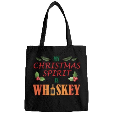 Discover Christmas Spirit Whiskey Bags