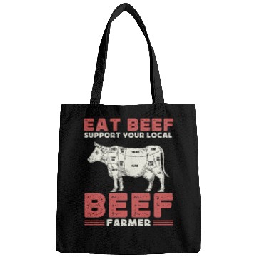 Discover Cattle Farming Agriculture Beef Lover Bags