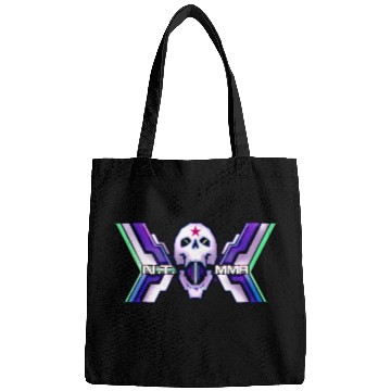 Discover Cyberpunk NT MMA logo Bags