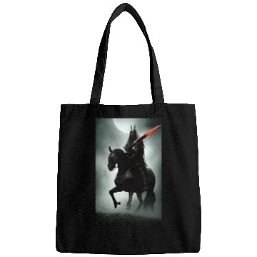 Discover Warrior on the black horse Bags