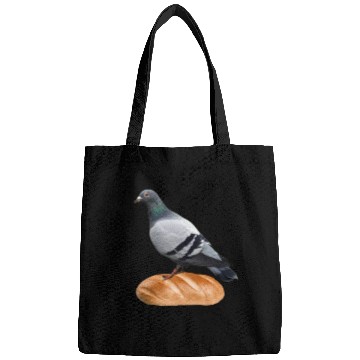 Discover Pigeon the bread lover Bags