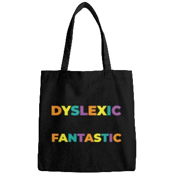 Discover Dyslexia Awareness Colorful Learning Disability Bags