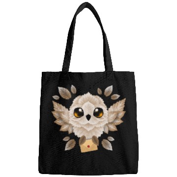 Discover owl mail of leaves Bags