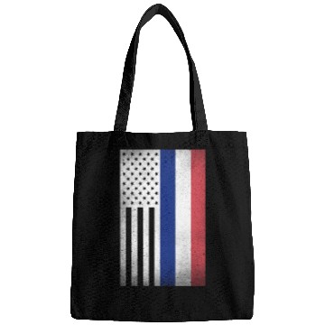 Discover France Design for proud French Americans Bags