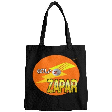 Discover Zapar Orange and Yellow Golf Logo Bags