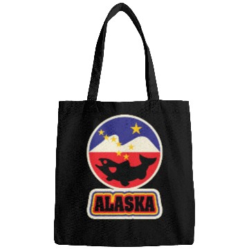 Discover US States ALASKA Bags