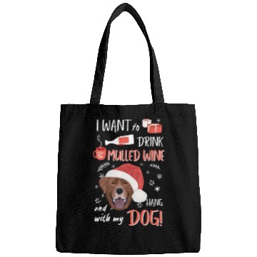 Discover Labrador Mulled Wine Christmas Bags