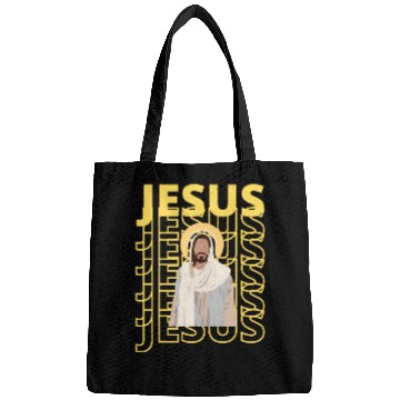 Discover Retro Jesus Love Bags