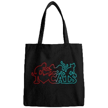 Discover I love Cats Bags