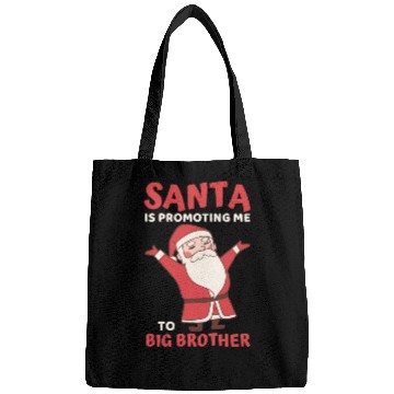 Discover Santa Is Promoting Me To Big Brother Bags
