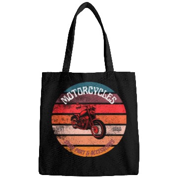 Discover Black & Red Vintage Motorcycle Bags