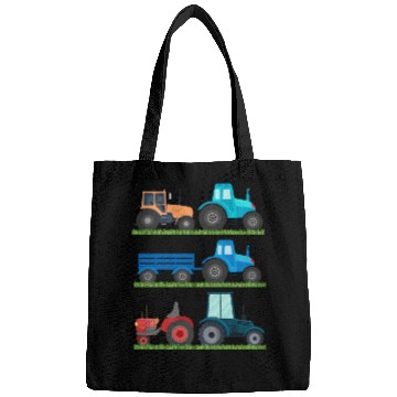 Discover Farm Vehicles Boys Tractor Lover Bags
